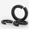 65mn Steel Black Oxide Lockwasher Gasket 65mn Zinc Plated Standard DIN 127 Washer Split Spring Lock Washer