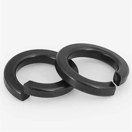 65mn Steel Black Oxide Lockwasher Gasket 65mn Zinc Plated Standard DIN 127 Washer Split Spring Lock Washer