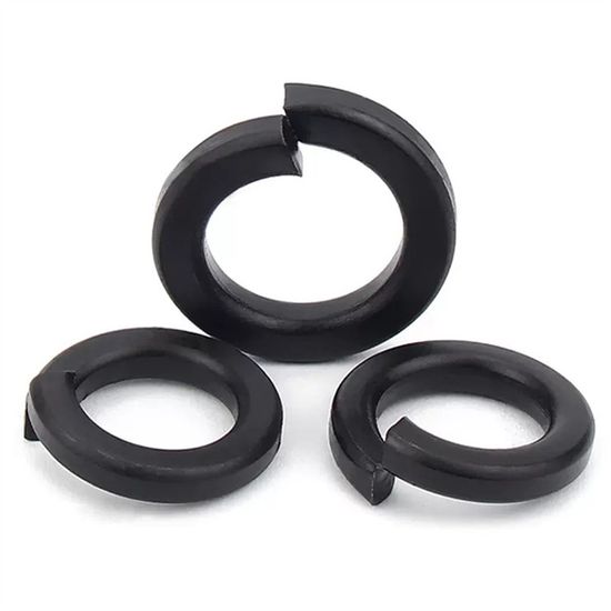 65mn Steel Black Oxide Lockwasher Gasket 65mn Zinc Plated Standard DIN 127 Washer Split Spring Lock Washer