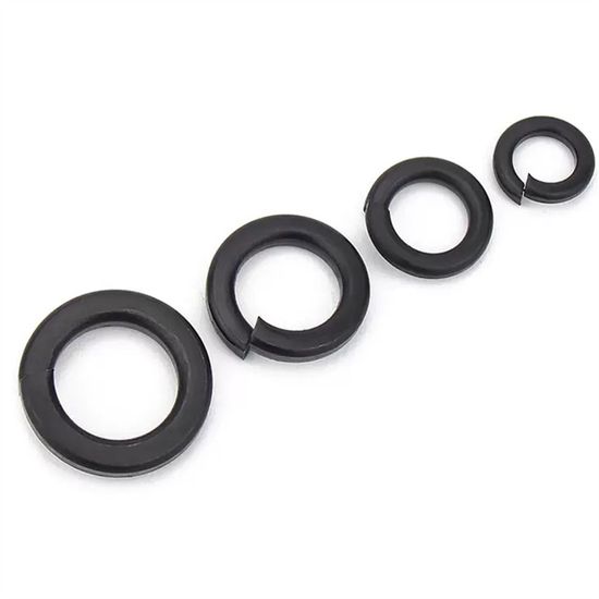 65mn Steel Black Oxide Lockwasher Gasket 65mn Zinc Plated Standard DIN 127 Washer Split Spring Lock Washer