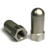 Custom Stainless Steel Extra Tall Flat Acorn Cap Nuts