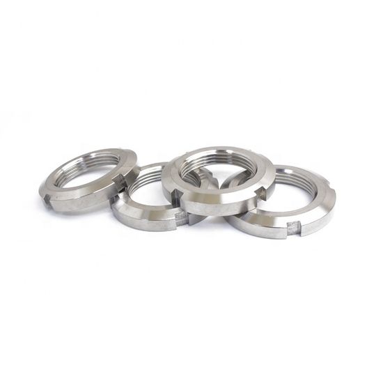 DIN 981 Slotted Round Shaft Nuts, Rolling Bearings - Locknuts