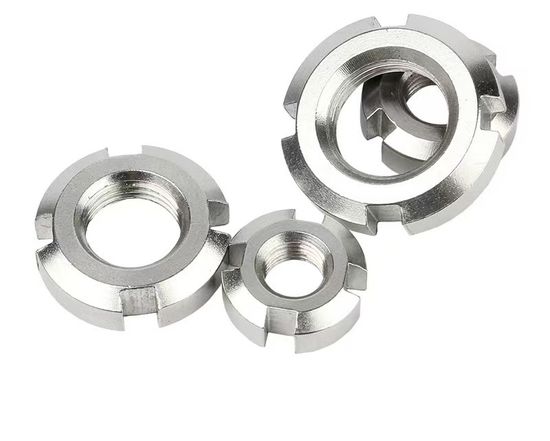 DIN981 Stainless Steel Slotted Round Lock Nut