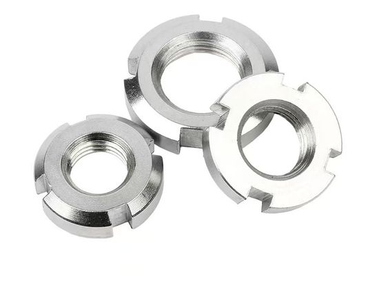 DIN981 Stainless Steel Slotted Round Lock Nut