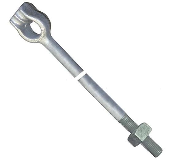 Electric Power Fittings Anchor/Stay Rod Ground Anchor as Pole Line Hardware