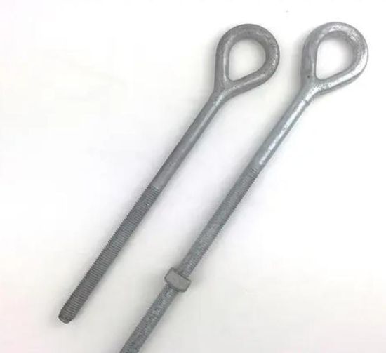 Electric Power Fittings Anchor/Stay Rod Ground Anchor as Pole Line Hardware