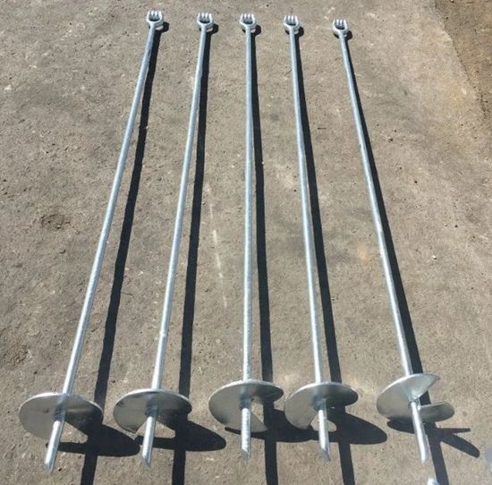 Electric Power Fittings Anchor/Stay Rod Ground Anchor as Pole Line Hardware