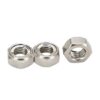 Factory Stock Self-Locking Nut DIN985 Stainless Steel Lock Nut Nylon Insert Hex Lock Nuts
