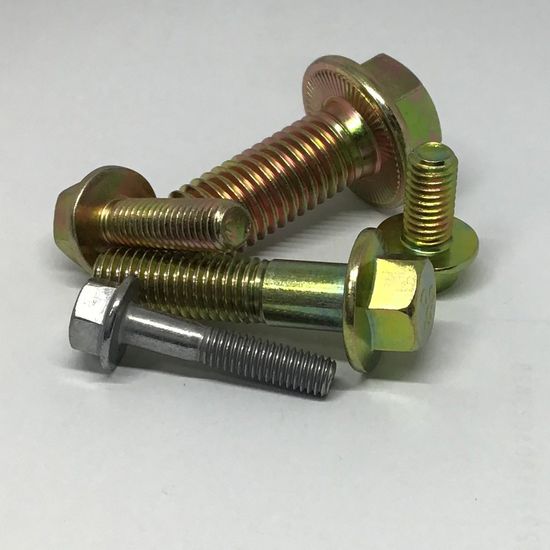 Grade 10.9 12.9 Zinc Plated DIN 6921 High Strength Hex Head Flange Bolt
