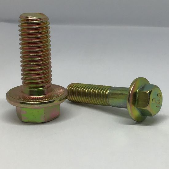 Grade 10.9 12.9 Zinc Plated DIN 6921 High Strength Hex Head Flange Bolt