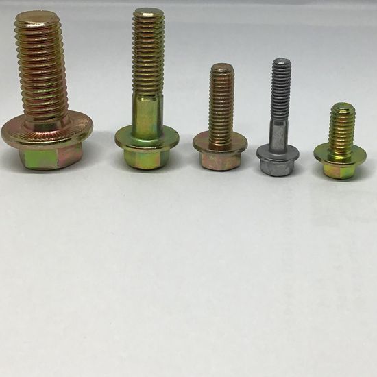 Grade 10.9 12.9 Zinc Plated DIN 6921 High Strength Hex Head Flange Bolt