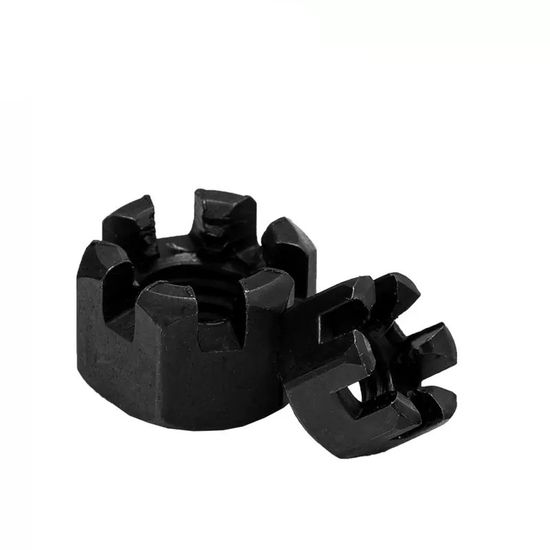 Grade 8 High Strength Heavy Hex Slotted Nut Hexagon Castle Structure Hexagonal Nut