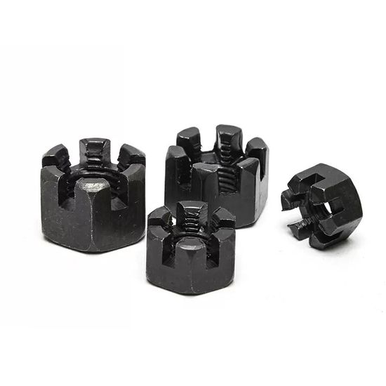 Grade 8 High Strength Heavy Hex Slotted Nut Hexagon Castle Structure Hexagonal Nut
