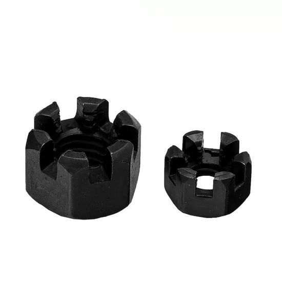 Grade 8 High Strength Heavy Hex Slotted Nut Hexagon Castle Structure Hexagonal Nut