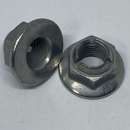 Hexagonal Flange Slotted Lock Nuts