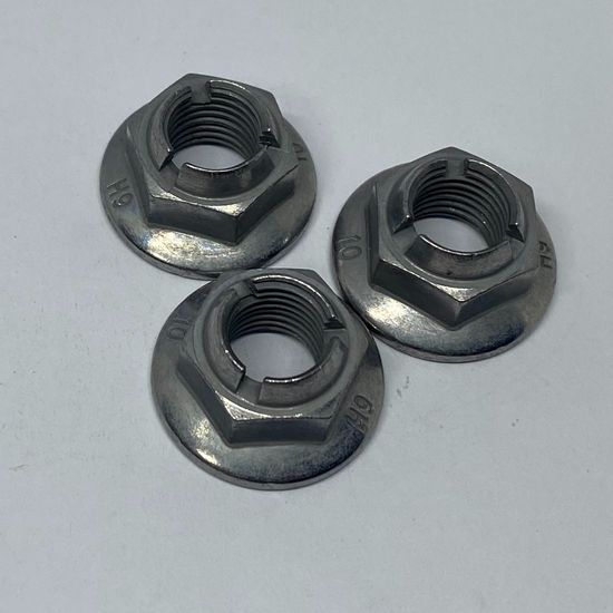 Hexagonal Flange Slotted Lock Nuts