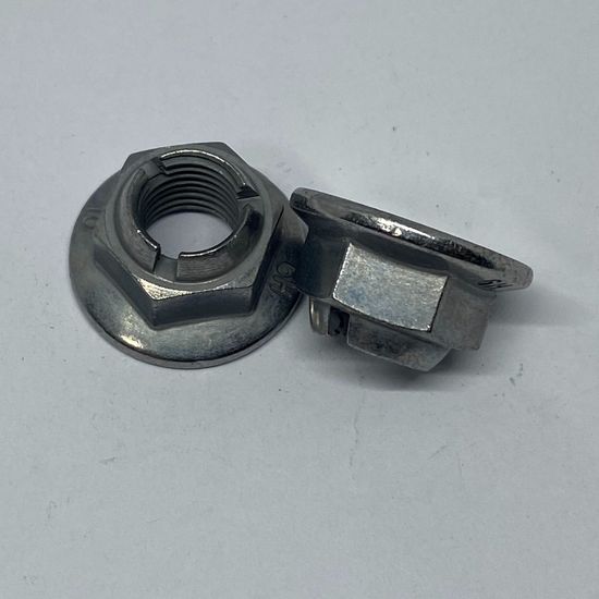 Hexagonal Flange Slotted Lock Nuts