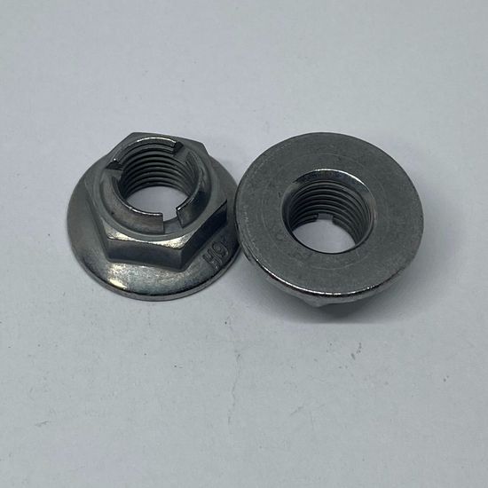 Hexagonal Flange Slotted Lock Nuts