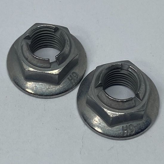 Hexagonal Flange Slotted Lock Nuts