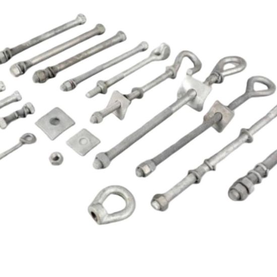 High Load Anchor Rod for Power Line Tension Control