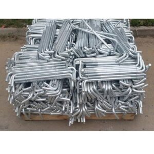 Hot DIP Galvanized Foundation Anchor Bolt M10 M12 M16 M30 L Shape J Type Hook Bolt