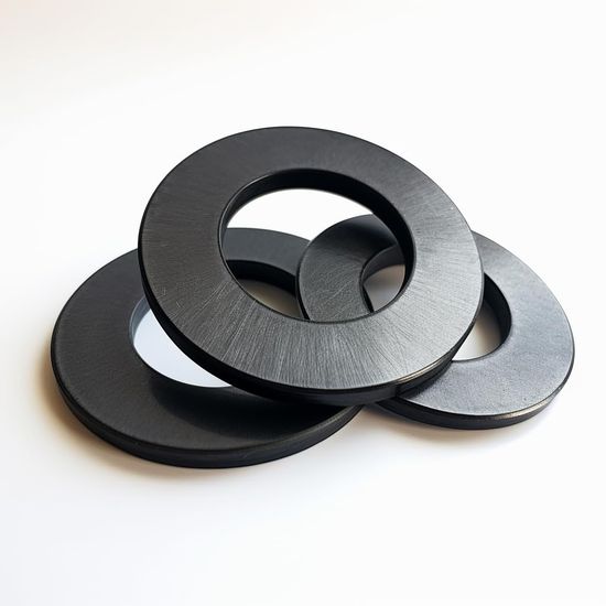 M8 Carbon Steel Flat Washer, Black Oxide Alloy Steel, Grade 4.8 Metal Flat Washer