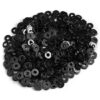 M8 Carbon Steel Flat Washer, Black Oxide Alloy Steel, Grade 4.8 Metal Flat Washer