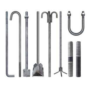 OEM Hot DIP Galvanized J Type Anchor Bolts Steel