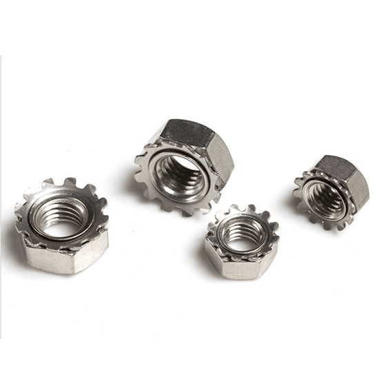 Premium Carbon Steel Hex Nut with Secure Locking Design