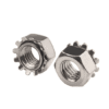 Premium Carbon Steel Hex Nut with Secure Locking Design