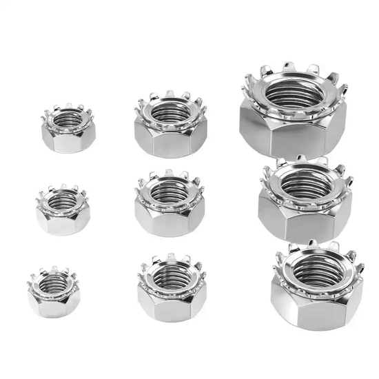 Premium Carbon Steel Hex Nut with Secure Locking Design