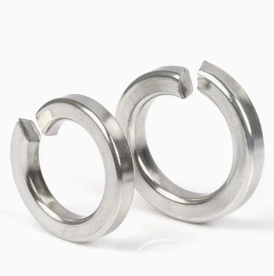 Stainless Steel Spring Washer DIN127 Spring Lock Washer Galvanized Split Ring Lock Washer