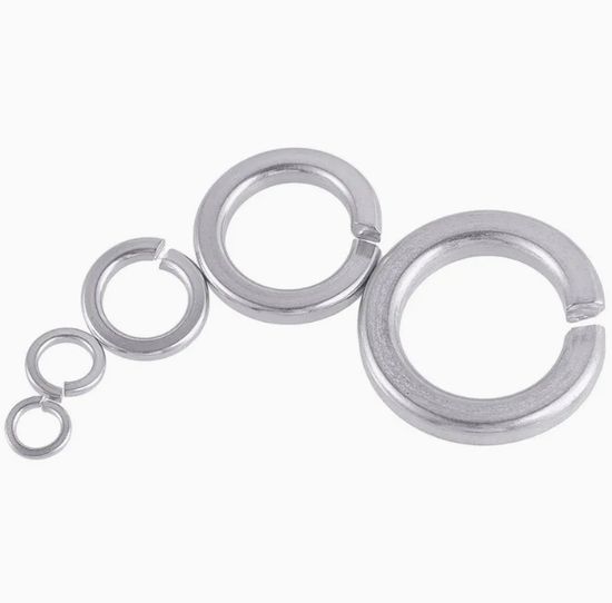 Stainless Steel Spring Washer DIN127 Spring Lock Washer Galvanized Split Ring Lock Washer
