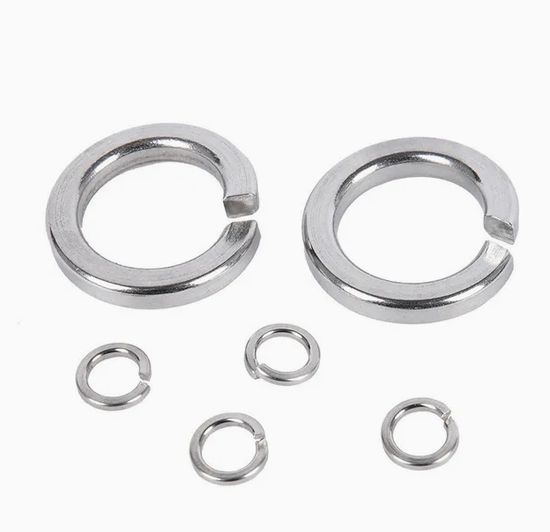 Stainless Steel Spring Washer DIN127 Spring Lock Washer Galvanized Split Ring Lock Washer