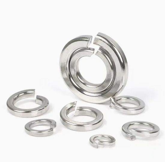 Stainless Steel Spring Washer DIN127 Spring Lock Washer Galvanized Split Ring Lock Washer