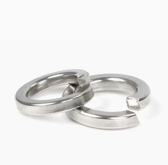Stainless Steel Spring Washer DIN127 Spring Lock Washer Galvanized Split Ring Lock Washer