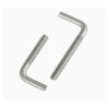Super Duplex Stainless Steel 2205 2507 A286 L & J Type Hook Foundation Anchor Bolt DIN529