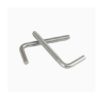Super Duplex Stainless Steel 2205 2507 A286 L & J Type Hook Foundation Anchor Bolt DIN529