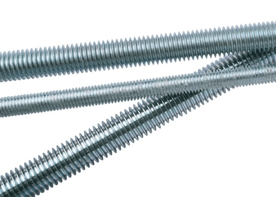 Unc DIN975 Threaded Bar/Threaded Rod 1000mm 3000mm 3/8'' 5/8'' Hex Nut Galvanized Fasteners