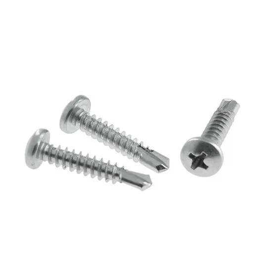 410SS Pan Head Self-Drilling Screws (6) Premium 410SS Countersunk (CSK) Head Self-Drilling Screws with Wings – High-Hardness Stainless Steel Wood-to-Metal Wing-Tip Tek Fasteners