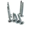 Bugle Head Self-Drilling Screws (1) Premium Zinc Plated Self-Drilling Phillips Drywall Screws – High-Strength C1022A Carbon Steel Gypsum Board Fasteners with Bugle Head