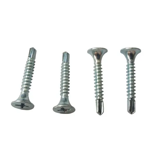 Bugle Head Self-Drilling Screws (4) Premium Zinc Plated Self-Drilling Phillips Drywall Screws – High-Strength C1022A Carbon Steel Gypsum Board Fasteners with Bugle Head