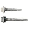 Crest Fixing Screw(Roofing Screw) (3) Premium Hex Head Crest Fixing Roofing Screws – High-Performance Double-Thread Tek Fasteners with Shrinkage Rod and Knurling