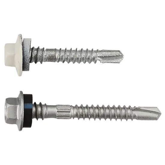 Crest Fixing Screw(Roofing Screw) (3) Premium Hex Head Crest Fixing Roofing Screws – High-Performance Double-Thread Tek Fasteners with Shrinkage Rod and Knurling