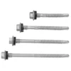 Crest Fixing Screw(Roofing Screw) (5) Premium Hex Head Crest Fixing Roofing Screws – High-Performance Double-Thread Tek Fasteners with Shrinkage Rod and Knurling