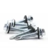 DIN7504 K Hex Flange Head Self Drilling Screw Stainless Steel (5) Premium 410SS Hex Washer Flange Self-Drilling Screws – High-Hardness Martensitic Stainless Steel Tek Fasteners with Ruspert Coating