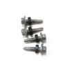 OEM Self-Drilling Hexagonal Flange Stitching Screws for Color Steel Plates Factory Price (2) Premium Hex Head Stitching Screws with Ruspert Coating – High-Torque Carbon Steel Metal Roofing Fasteners with EPDM Sealing Washer
