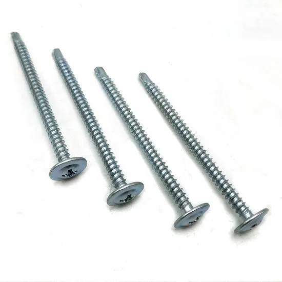 Premium Truss Head Self-Drilling Screws – Heavy-Duty Carbon Steel & SUS410 Stainless Steel Lath Tek Screws